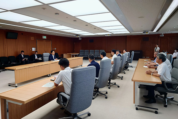 北海道上川地方総合開発期成会からの要請