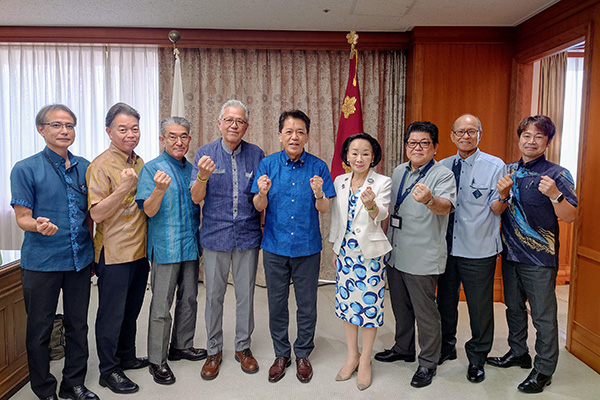 GW2050 PROJECTS推進協議会からの表敬