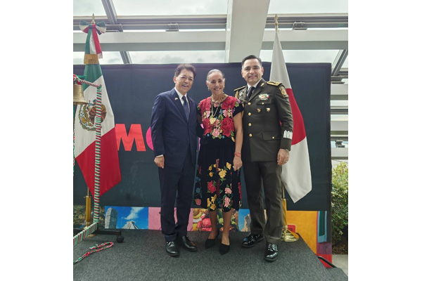 メキシコ独立２１６周年記念レセプション