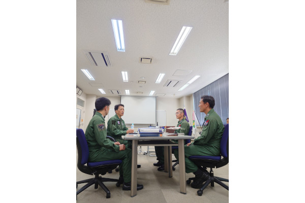 航空自衛隊芦屋基地視察