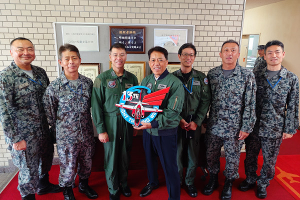 航空自衛隊芦屋基地視察