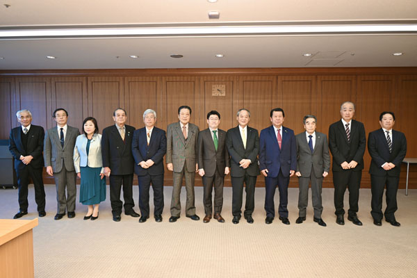 福岡県みやこ町議会議長等からの表敬