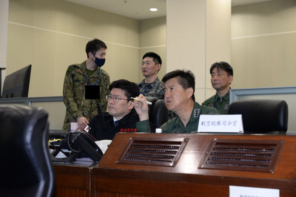 令和５年度日米共同統合防空・ミサイル防衛訓練の視察