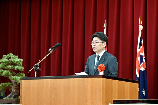 自衛隊高級課程合同卒業式