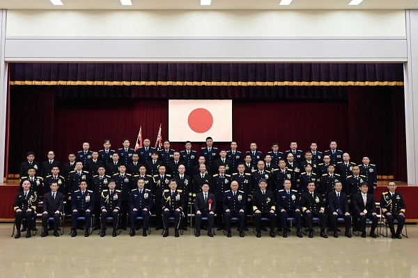 自衛隊高級課程合同卒業式