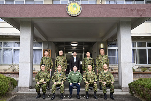 部隊等視察