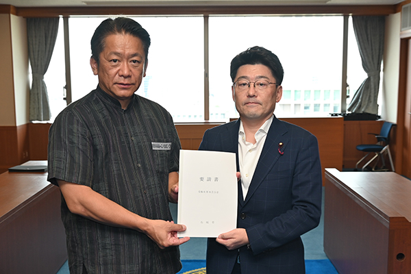 沖縄県石垣市長からの要請