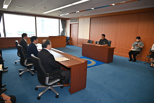 沖縄県石垣市長からの要請