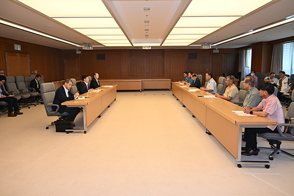 沖縄県南部広域行政組合からの要請