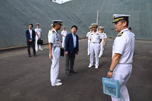 部隊等視察