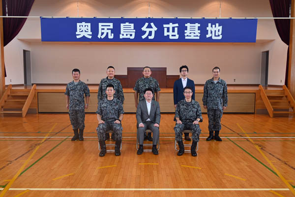 部隊視察