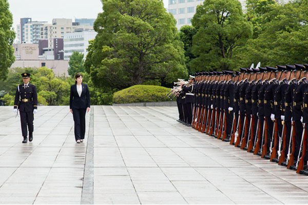 小野田防衛大臣政務官着任式