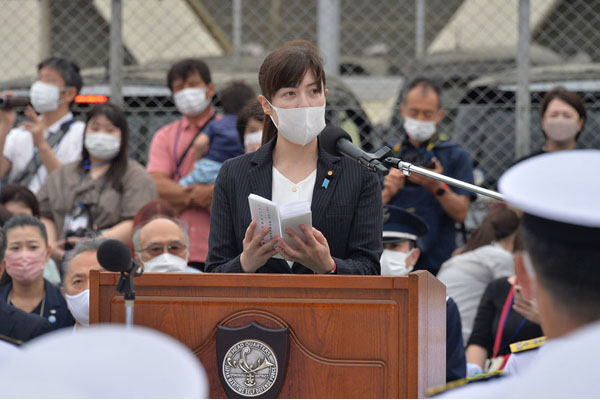 遠洋練習航海部隊帰国行事への出席等