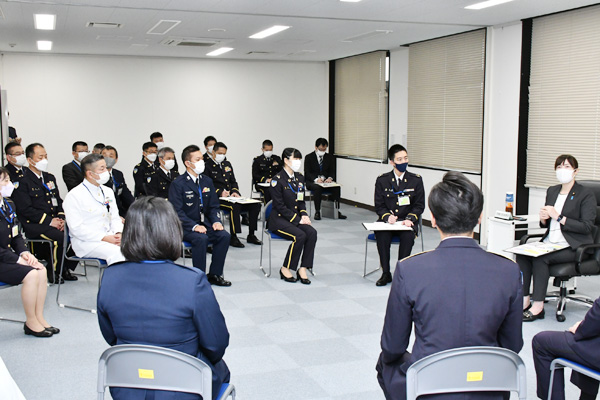 自衛隊東京地方協力本部の視察