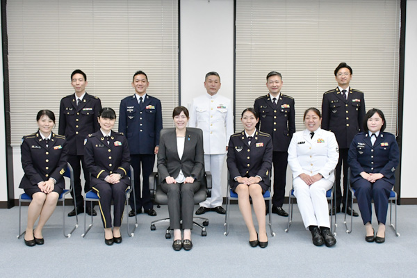 自衛隊東京地方協力本部の視察