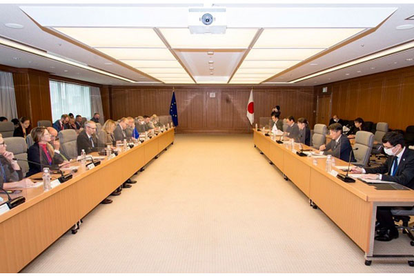 欧州議会代表団の訪問
