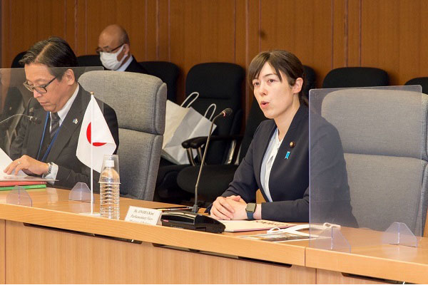 欧州議会代表団の訪問