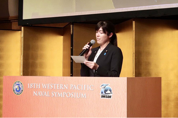 第18回西太平洋海軍シンポジウム(WPNS)送別レセプションへの出席
