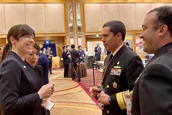 第18回西太平洋海軍シンポジウム(WPNS)送別レセプションへの出席