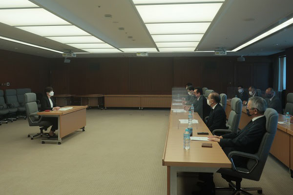 北海道倶知安町長及び同町議会議長等からの表敬