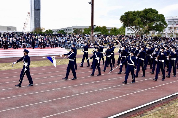 防衛大学校創立７０周年記念式典・観閲式への出席