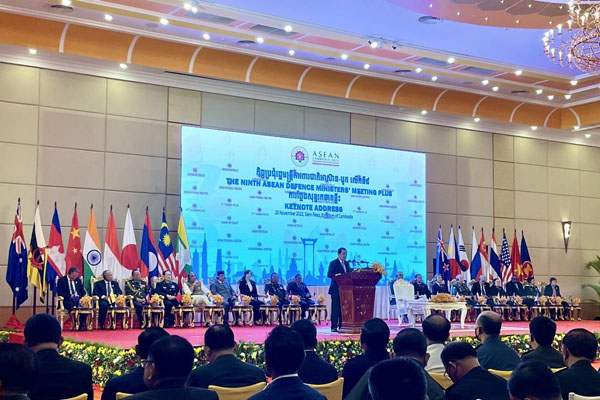 第９回拡大ＡＳＥＡＮ国防相会議（ＡＤＭＭプラス）への出席