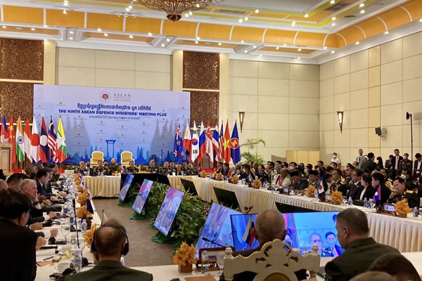 第９回拡大ＡＳＥＡＮ国防相会議（ＡＤＭＭプラス）への出席