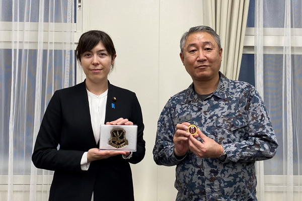 陸上自衛隊稚内分屯地、海上自衛隊稚内基地分遣隊及び航空自衛隊稚内分屯基地の視察