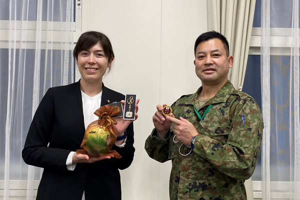 陸上自衛隊稚内分屯地、海上自衛隊稚内基地分遣隊及び航空自衛隊稚内分屯基地の視察
