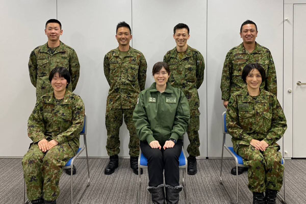 陸上自衛隊北千歳駐屯地の視察