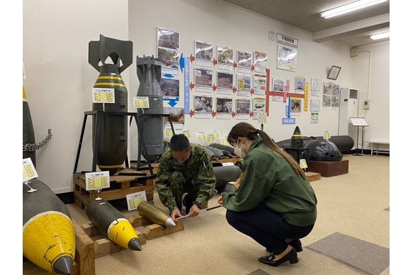 陸上自衛隊南那覇駐屯地・那覇駐屯地の視察