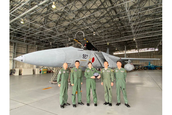 航空自衛隊那覇基地の視察