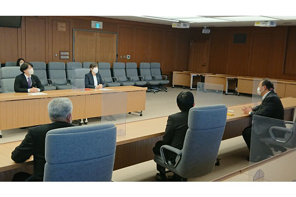 佐賀県武雄市議会議員等からの表敬