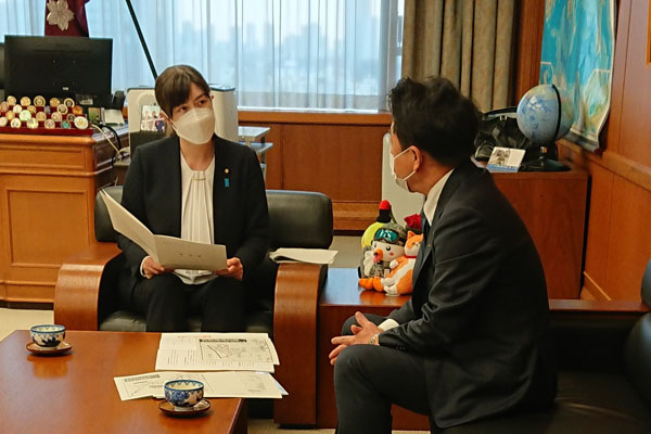 広島県廿日市市長からの要請