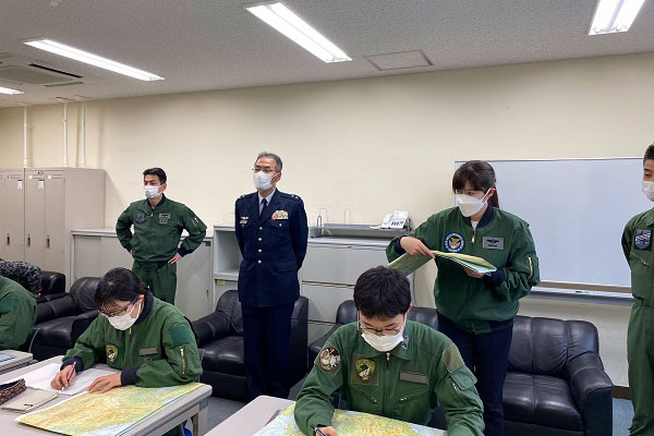 部隊視察
