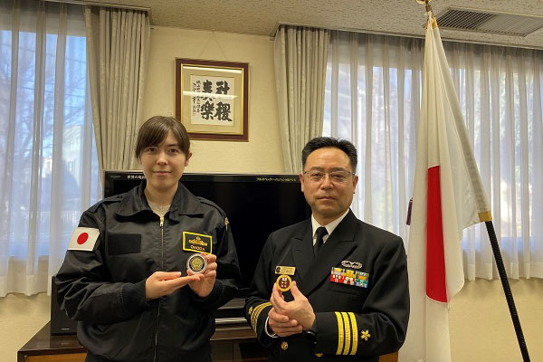 部隊視察