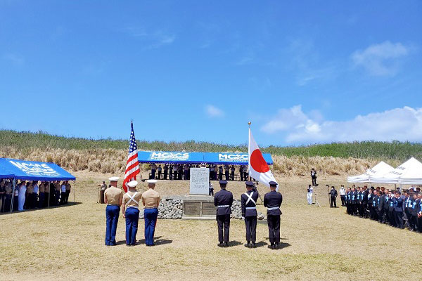 日米硫黄島戦没者合同慰霊追悼顕彰式への参列
