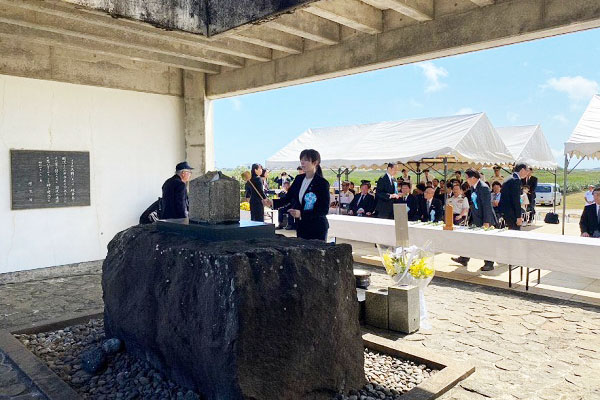 日米硫黄島戦没者合同慰霊追悼顕彰式への参列
