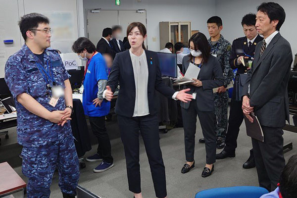 サイバー防衛演習「ロックド・シールズ2023」の視察