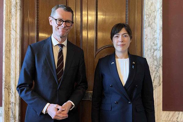 小野田防衛大臣政務官のオランダ王国、スウェーデン王国及びフィンランド共和国訪問