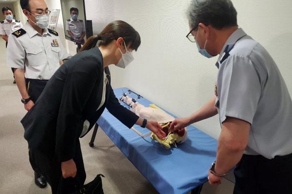 自衛隊中央病院等の視察