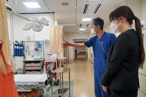 自衛隊中央病院等の視察