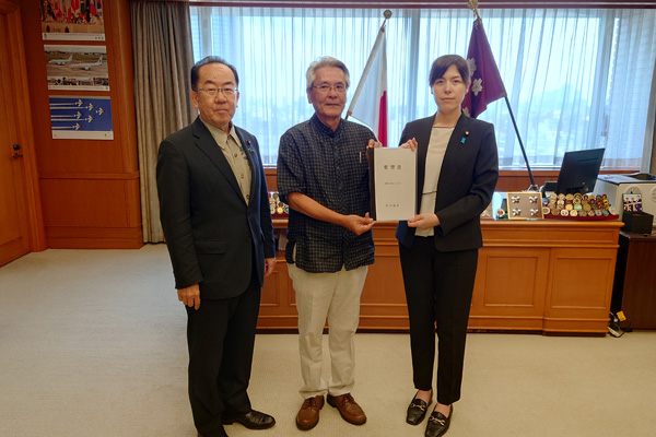 沖縄県宮古島市長からの要請