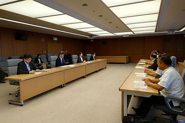 沖縄県宮古島市議会議員等からの表敬