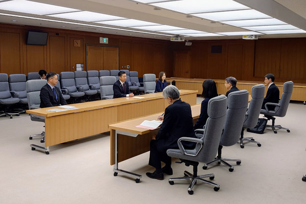 静岡県浜松市長からの表敬