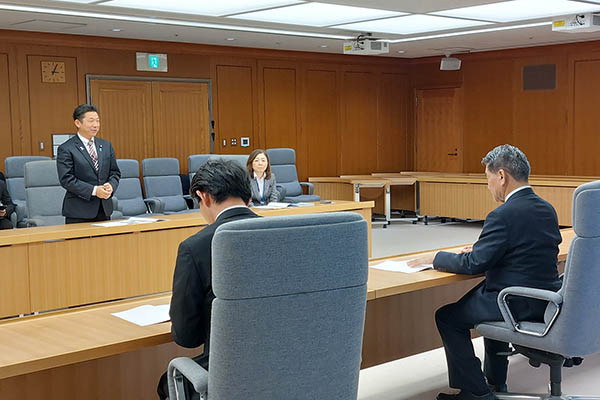 静岡県焼津市長からの要請
