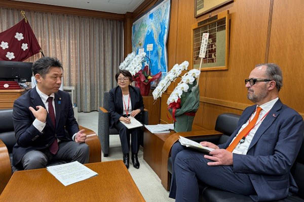 若林防衛大臣政務官（防衛省WPS推進本部長）によるWPS研修における代表挨拶等