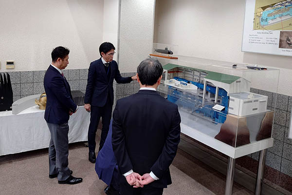 防衛装備庁艦艇装備研究所の視察