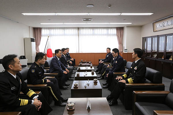 目黒地区視察