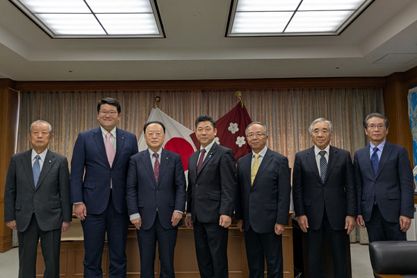 東富士演習場関係自治体等からの表敬